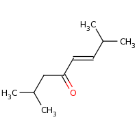 2d structure of (5E)-2,7-dimethyloct-5-en-4-one