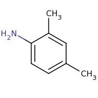 2d structure of 2,4-dimethylaniline