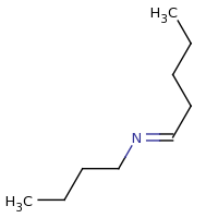 2d structure of (E)-butyl(pentylidene)amine
