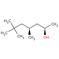 2d structure of (2R,4S)-4,6,6-trimethylheptan-2-ol