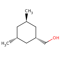 2d structure of [(3R,5R)-3,5-dimethylcyclohexyl]methanol