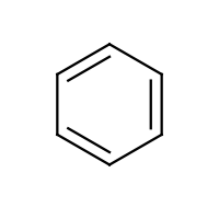 2d structure of benzene