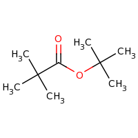2d structure of tert-butyl 2,2-dimethylpropanoate