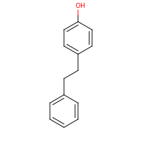 2d structure of 4-(2-phenylethyl)phenol