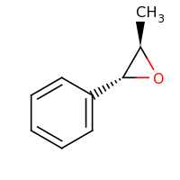 2d structure of (2R,3R)-2-methyl-3-phenyloxirane