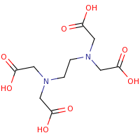 2d structure of 2-({2-[bis(carboxymethyl)amino]ethyl}(carboxymethyl)amino)acetic acid