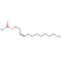 2d structure of (3Z)-dodec-3-en-1-yl acetate