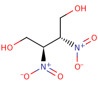2d structure of (2R,3R)-2,3-dinitrobutane-1,4-diol