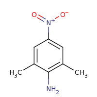 2d structure of 2,6-dimethyl-4-nitroaniline