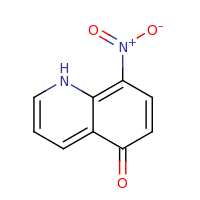 2d structure of 8-nitro-1,5-dihydroquinolin-5-one