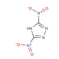2d structure of 3,5-dinitro-4H-1,2,4-triazole