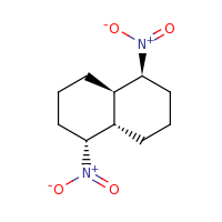 2d structure of (1R,4aR,5S,8aS)-1,5-dinitro-decahydronaphthalene
