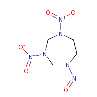 2d structure of 1,3-dinitro-5-nitroso-1,3,5-triazepane