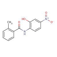 2d structure of N-(2-hydroxy-4-nitrophenyl)-2-methylbenzamide