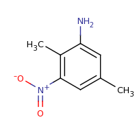 2d structure of 2,5-dimethyl-3-nitroaniline