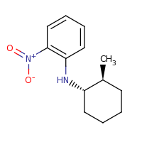 2d structure of N-[(1S,2S)-2-methylcyclohexyl]-2-nitroaniline