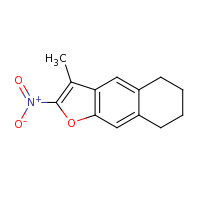 2d structure of 3-methyl-2-nitro-5H,6H,7H,8H-naphtho[2,3-b]furan