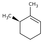 2d structure of (6R)-1,6-dimethylcyclohex-1-ene
