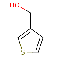 2d structure of thiophen-3-ylmethanol