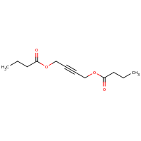 2d structure of 4-(butanoyloxy)but-2-yn-1-yl butanoate