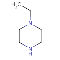 2d structure of 1-ethylpiperazine