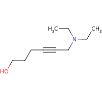 2d structure of 6-(diethylamino)hex-4-yn-1-ol