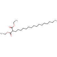 2d structure of 1,3-diethyl 2-hexadecylpropanedioate