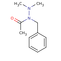 2d structure of N-benzyl-N',N'-dimethylacetohydrazide