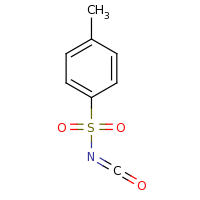 2d structure of 4-methylbenzene-1-sulfonyl isocyanate