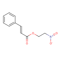 2d structure of 2-nitroethyl (2E)-3-phenylprop-2-enoate
