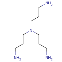 2d structure of tris(3-aminopropyl)amine