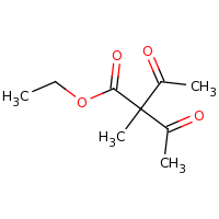 2d structure of ethyl 2-acetyl-2-methyl-3-oxobutanoate