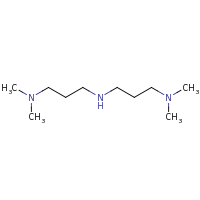 2d structure of (3-{[3-(dimethylamino)propyl]amino}propyl)dimethylamine
