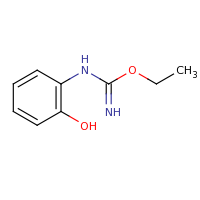 2d structure of ethoxy-N-(2-hydroxyphenyl)methanimidamide