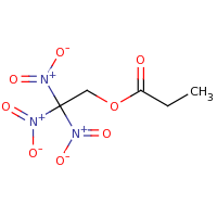 2d structure of 2,2,2-trinitroethyl propanoate
