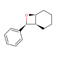 2d structure of (1R,6S,8S)-8-phenyl-7-oxabicyclo[4.2.0]octane