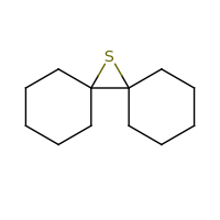 2d structure of 13-thiadispiro[5.0.5^{7}.1^{6}]tridecane