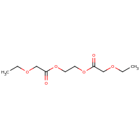 2d structure of 2-[(2-ethoxyacetyl)oxy]ethyl 2-ethoxyacetate