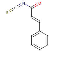 2d structure of (2E)-3-phenylprop-2-enecarbonyl isothiocyanate