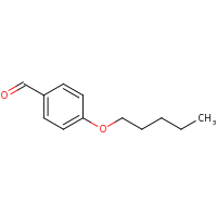 2d structure of 4-(pentyloxy)benzaldehyde