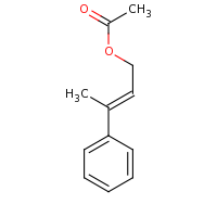 2d structure of (2E)-3-phenylbut-2-en-1-yl acetate