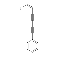 2d structure of (5Z)-hept-5-en-1,3-diyn-1-ylbenzene