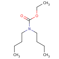 2d structure of ethyl N,N-dibutylcarbamate