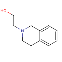 2d structure of 2-(1,2,3,4-tetrahydroisoquinolin-2-yl)ethan-1-ol