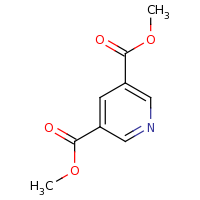 2d structure of 3,5-dimethyl pyridine-3,5-dicarboxylate