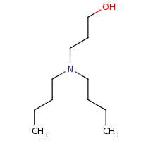 2d structure of 3-(dibutylamino)propan-1-ol
