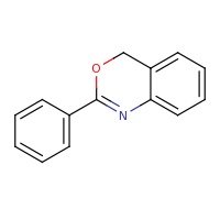 2d structure of 2-phenyl-4H-3,1-benzoxazine