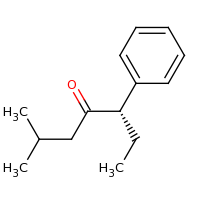 2d structure of (5S)-2-methyl-5-phenylheptan-4-one