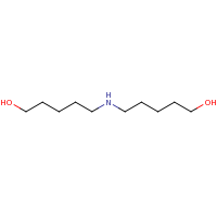 2d structure of 5-[(5-hydroxypentyl)amino]pentan-1-ol
