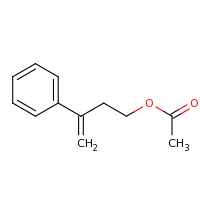 2d structure of 3-phenylbut-3-en-1-yl acetate